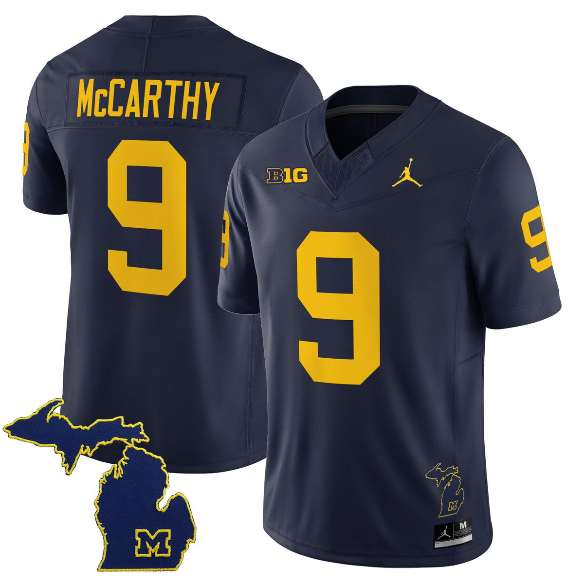 Men's Michigan Wolverines 2025 Vapor Limited Jersey V2 - All Stitched