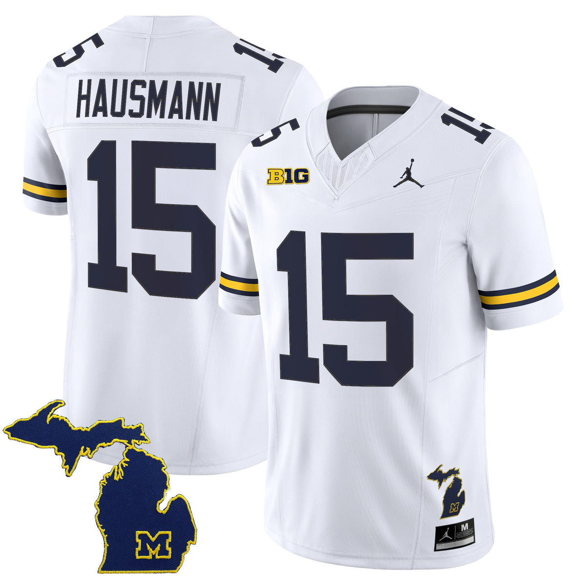 Men's Michigan Wolverines 2025 Vapor Limited Jersey V2 - All Stitched
