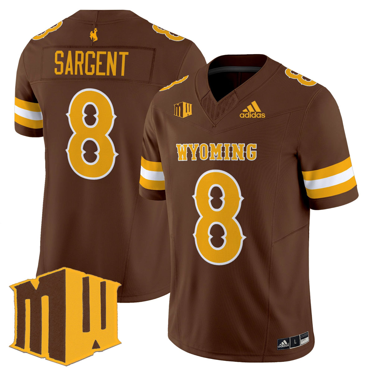 Men's Wyoming Cowboys 2025 Vapor Limited Jersey - All Stitched