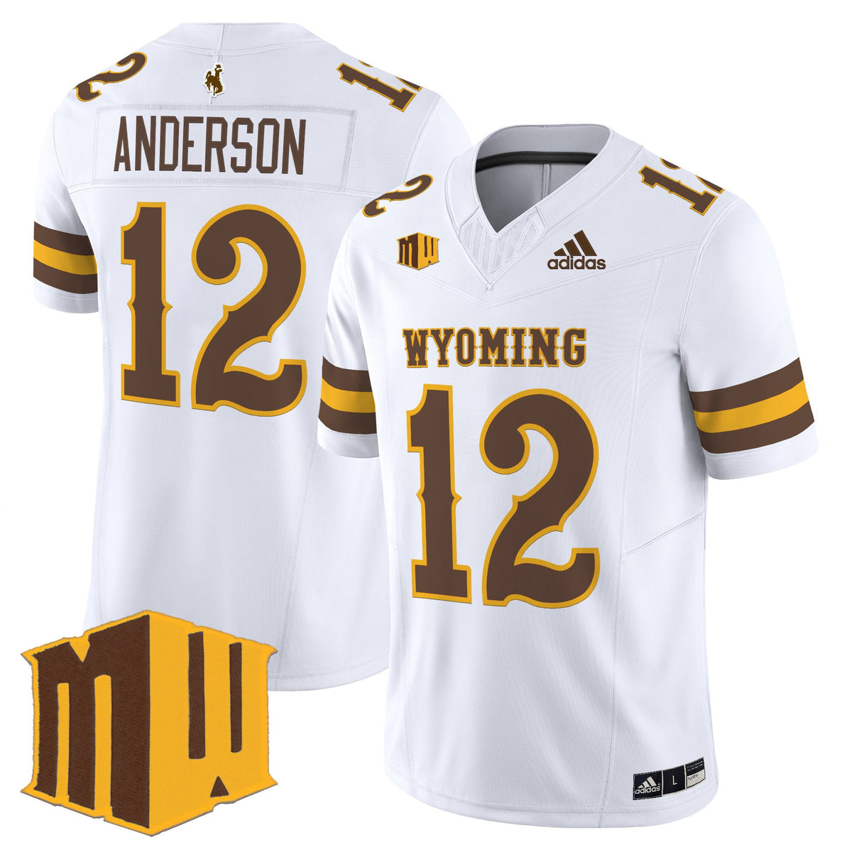 Men's Wyoming Cowboys 2025 Vapor Limited Jersey - All Stitched