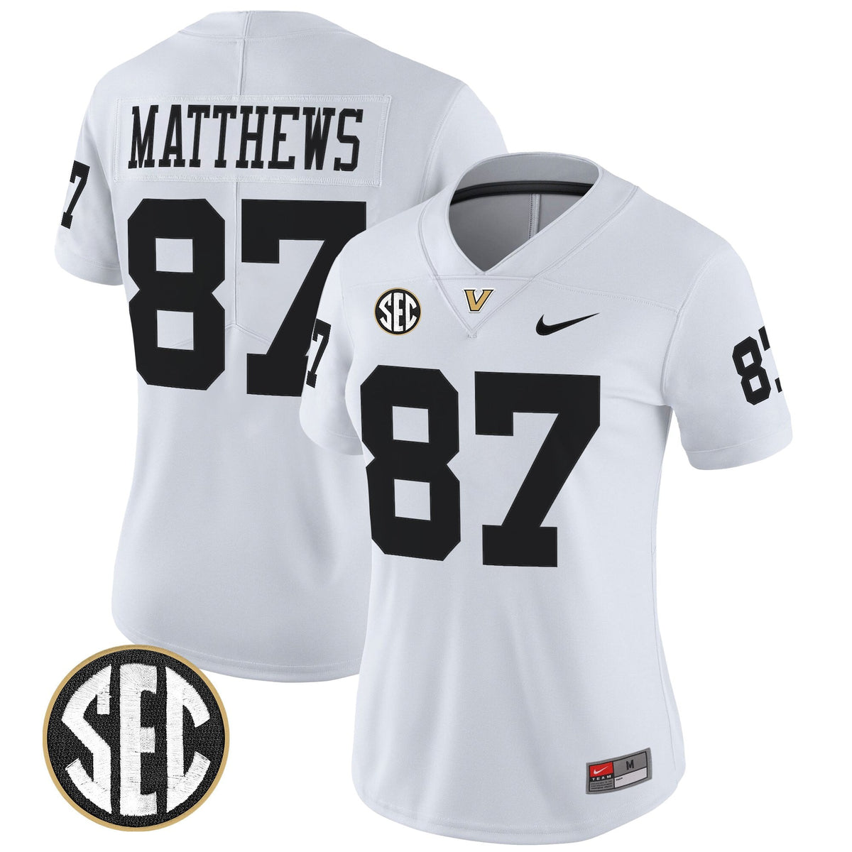 Women's Vanderbilt Commodores 2025 Vapor Limited Jersey - All Stitched
