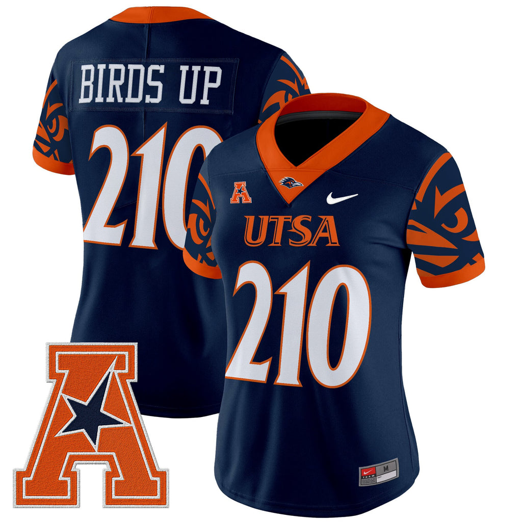 Women's UTSA Roadrunners 2025 Vapor Limited Jersey V2 - All Stitched