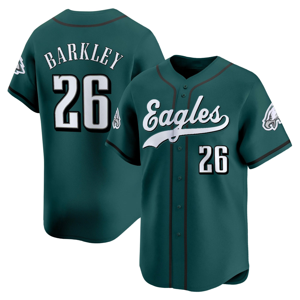 Men's Philadelphia Eagles 2025 Vapor Baseball Jersey - All Stitched