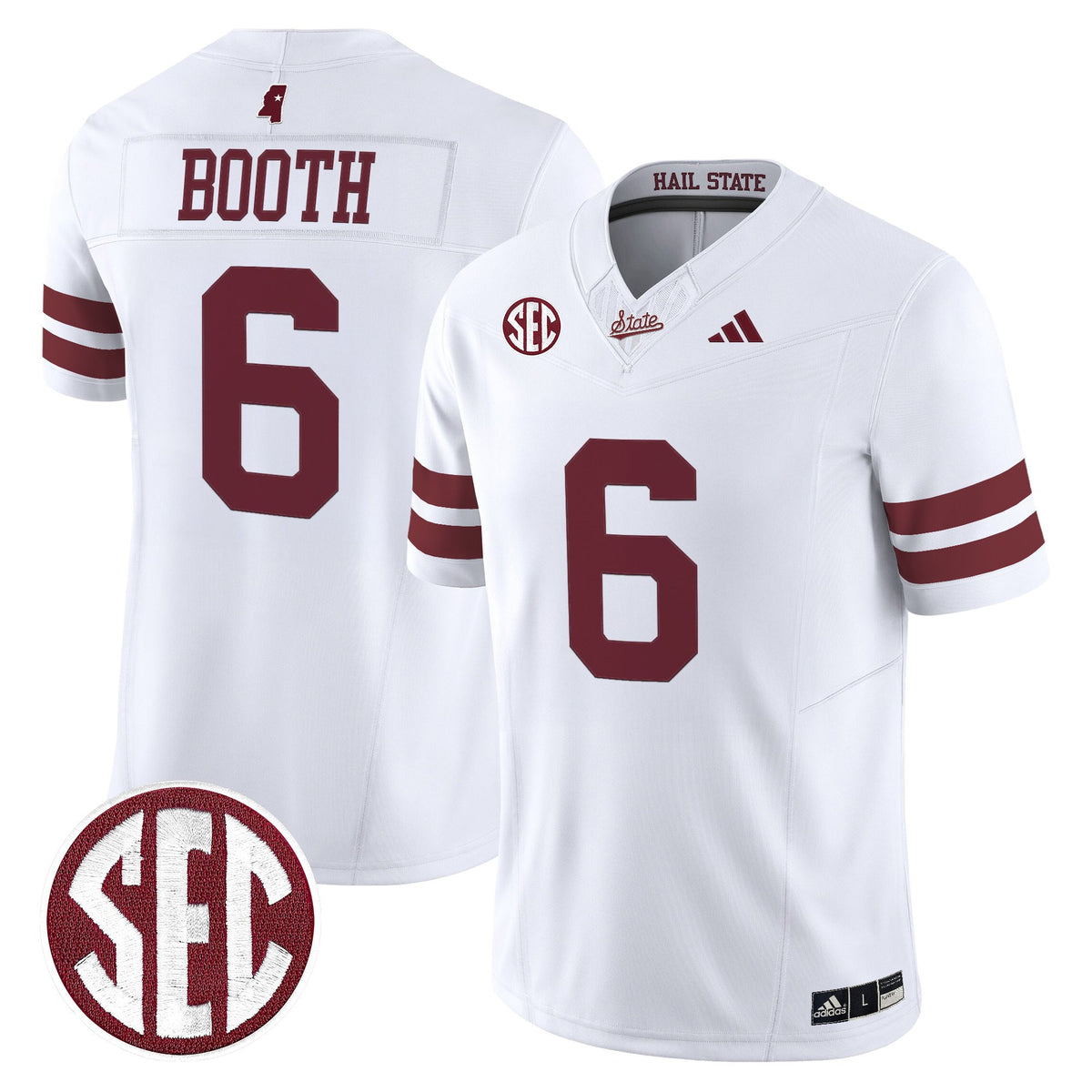 Men's Mississippi State Bulldogs 'Dark Mode' Vapor Limited Jersey - All Stitched