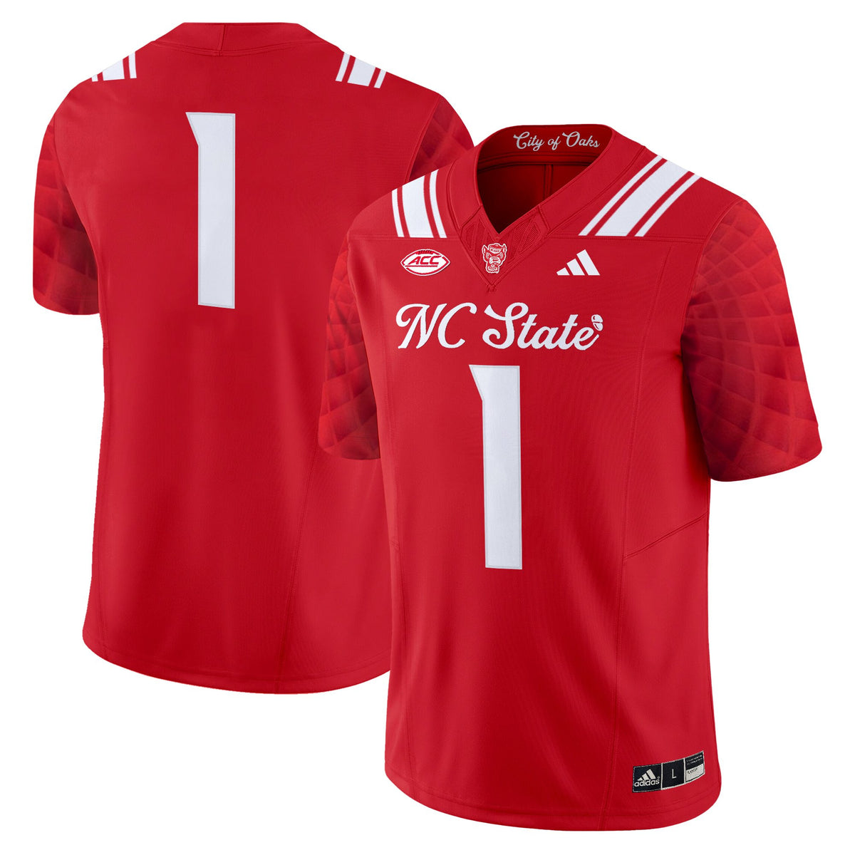 Men's NC State Wolfpack 'City of Oaks' Vapor Limited Jersey - All Stitched