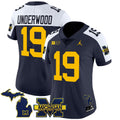 Women's Michigan Wolverines 2025 Vapor Limited Jersey - All Stitched