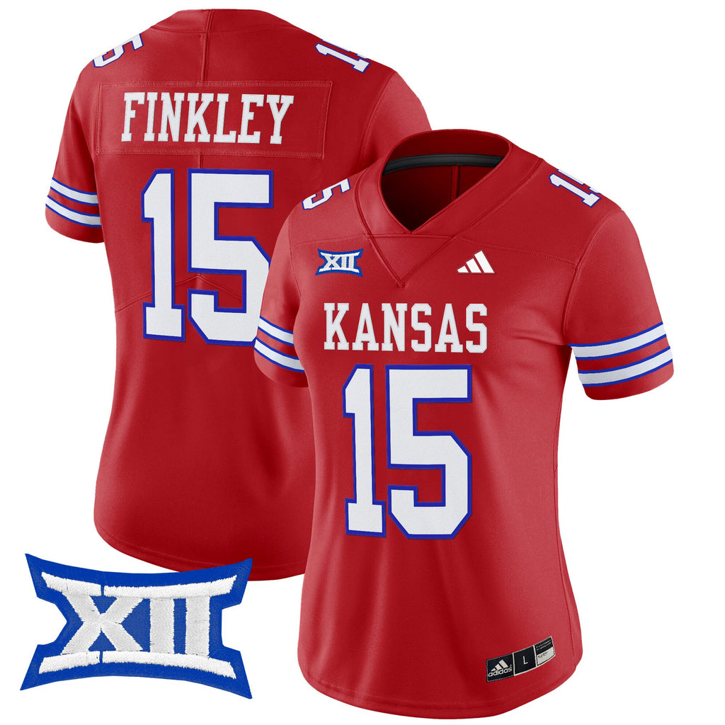 Women's Kansas Jayhawks 2025 Vapor Limited Jersey - All Stitched