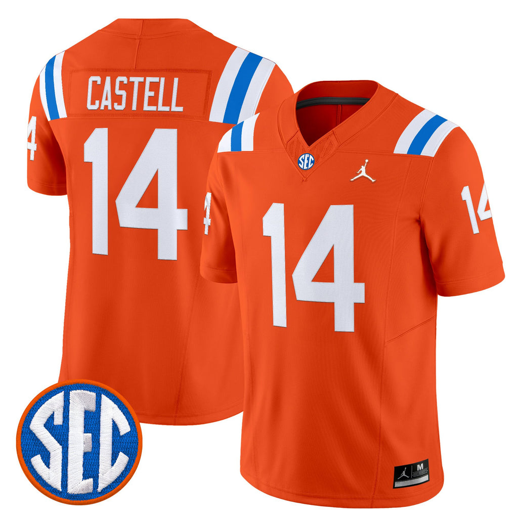 Men's Florida Gators '1960s Throwback' Vapor Limited Jersey - All Stitched