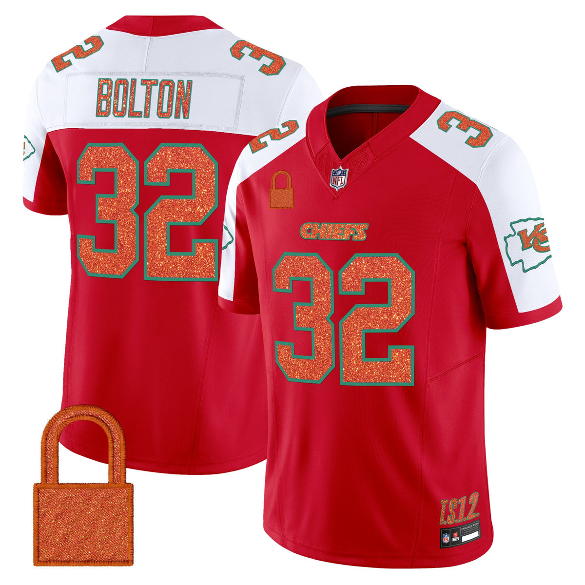 Men's Kansas City Chiefs 'Taylor Swift - TS12 - The Life of a Showgirl' Vapor Limited Jersey - All Stitched