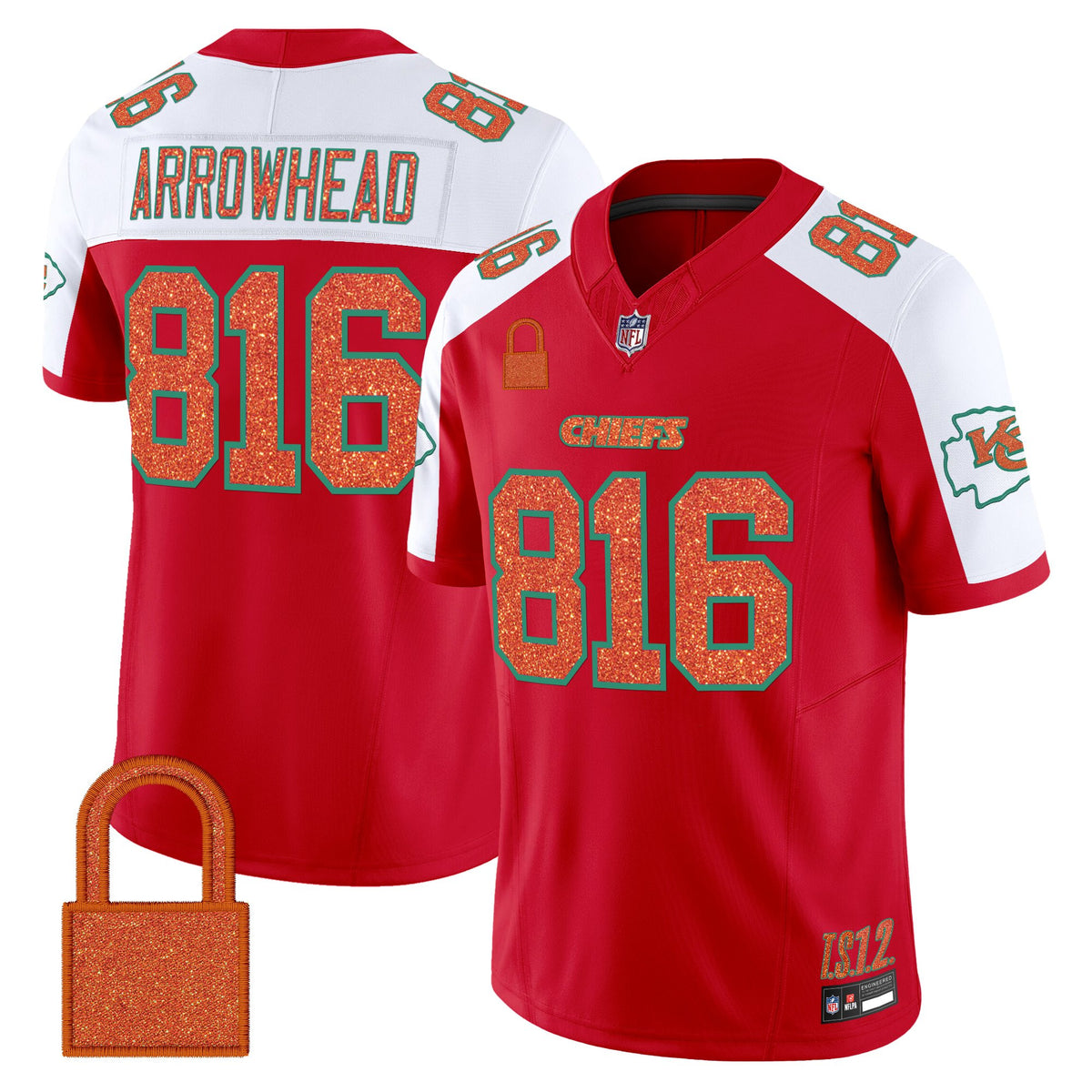 Men's Kansas City Chiefs 'Taylor Swift - TS12 - The Life of a Showgirl' Vapor Limited Jersey - All Stitched
