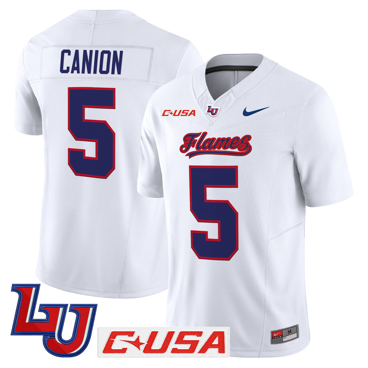 Men's Liberty Flames 2025 Vapor Limited Jersey - All Stitched