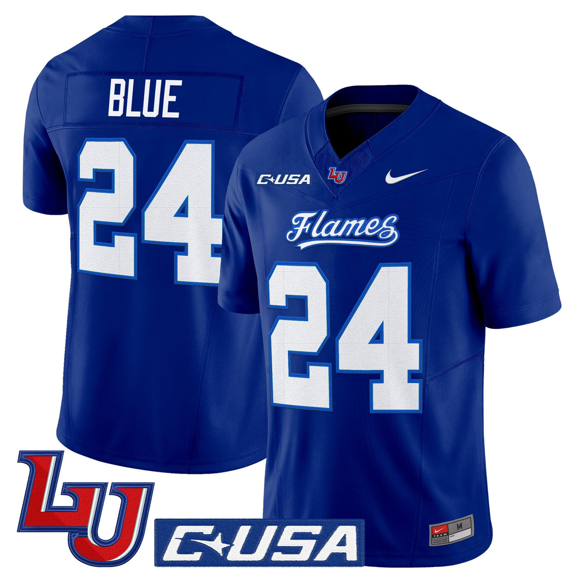 Men's Liberty Flames 2025 Vapor Limited Jersey - All Stitched