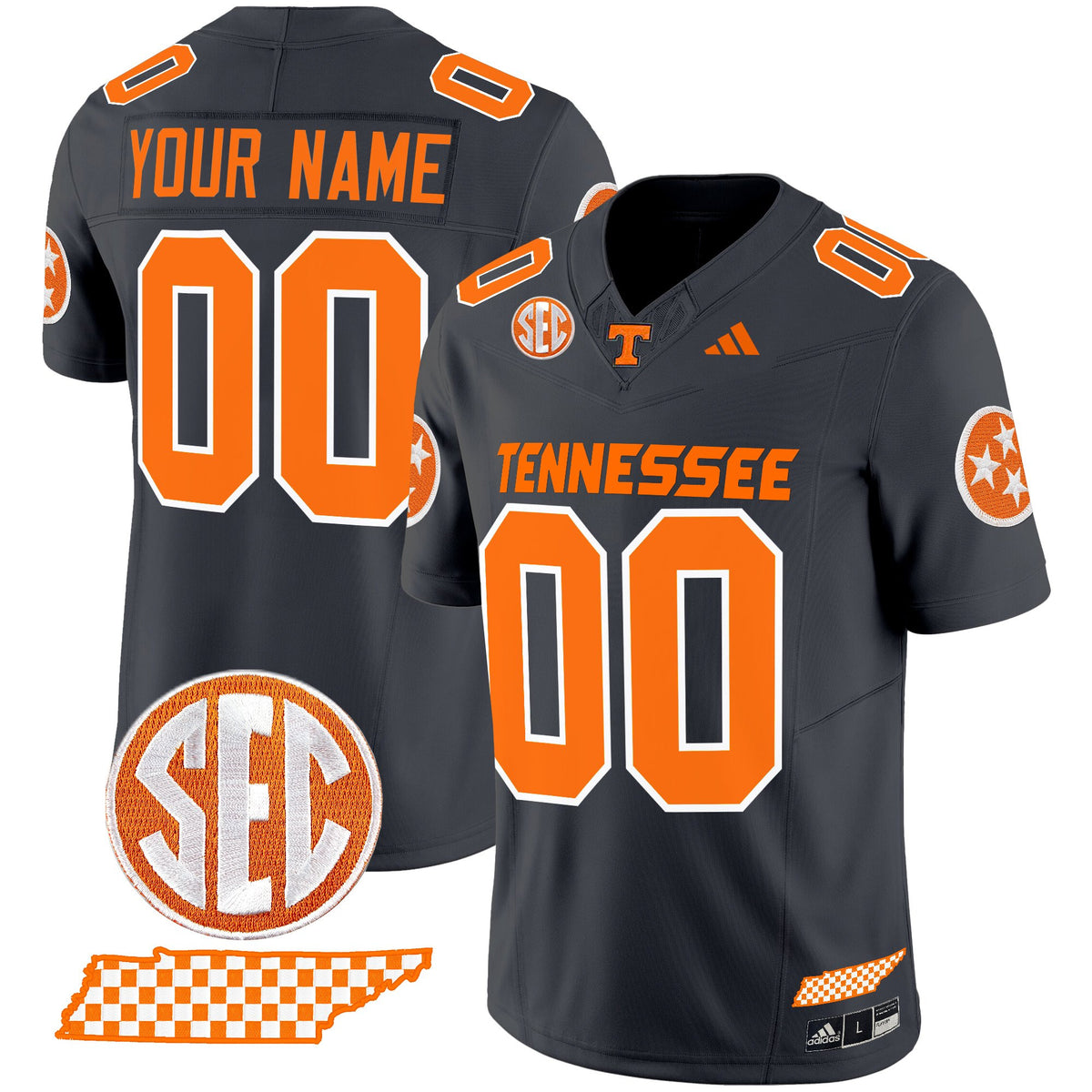 Tennessee Volunteers 2025 Vapor Limited Custom Jersey V2 - All Stitched
