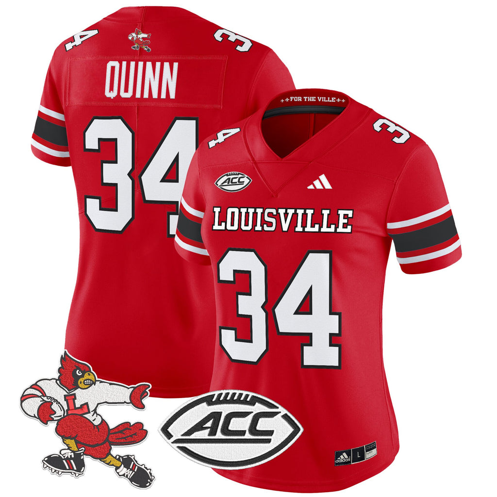 Women's Louisville Cardinals '1980s Throwback' Vapor Limited Jersey - All Stitched