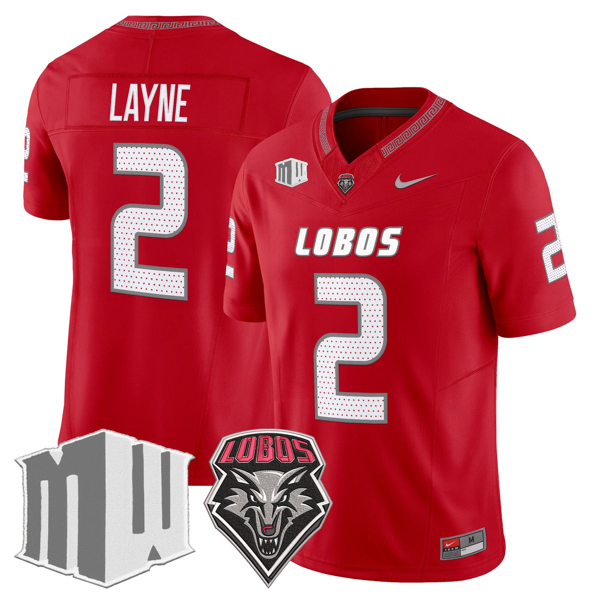 Men's New Mexico Lobos 2025 Vapor Limited Jersey - All Stitched