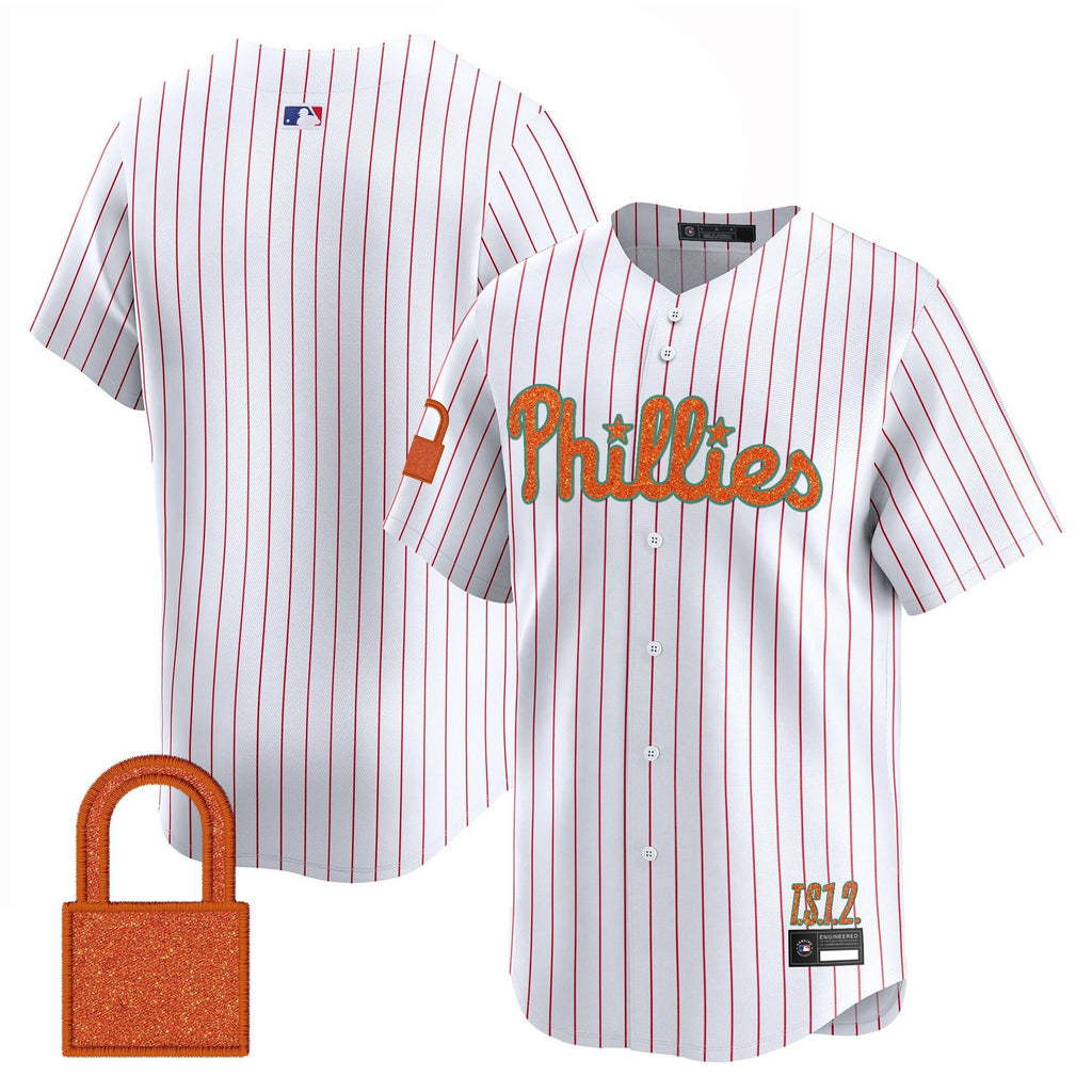 Men's Philadelphia Phillies 'Taylor Swift - TS12 - The Life of a Showgirl' Vapor Premier Limited Jersey - All Stitched