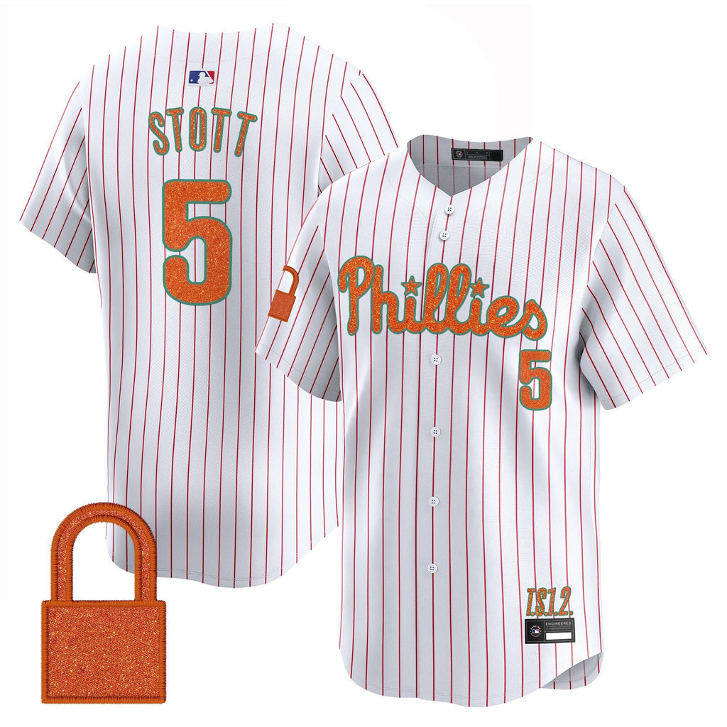 Men's Philadelphia Phillies 'Taylor Swift - TS12 - The Life of a Showgirl' Vapor Premier Limited Jersey - All Stitched