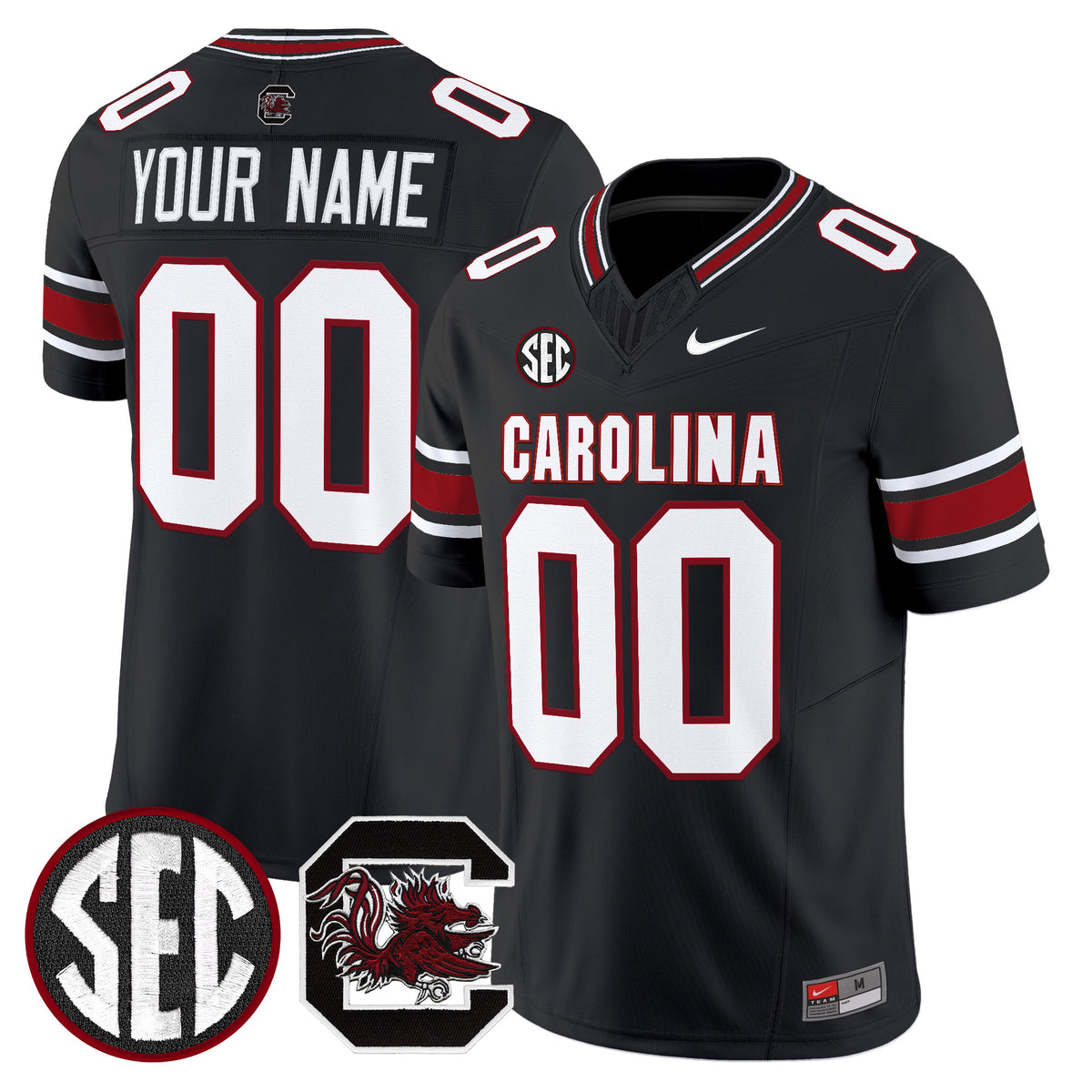 South Carolina Gamecocks 'Rebrand 2026' Vapor Limited Custom Jersey - All Stitched
