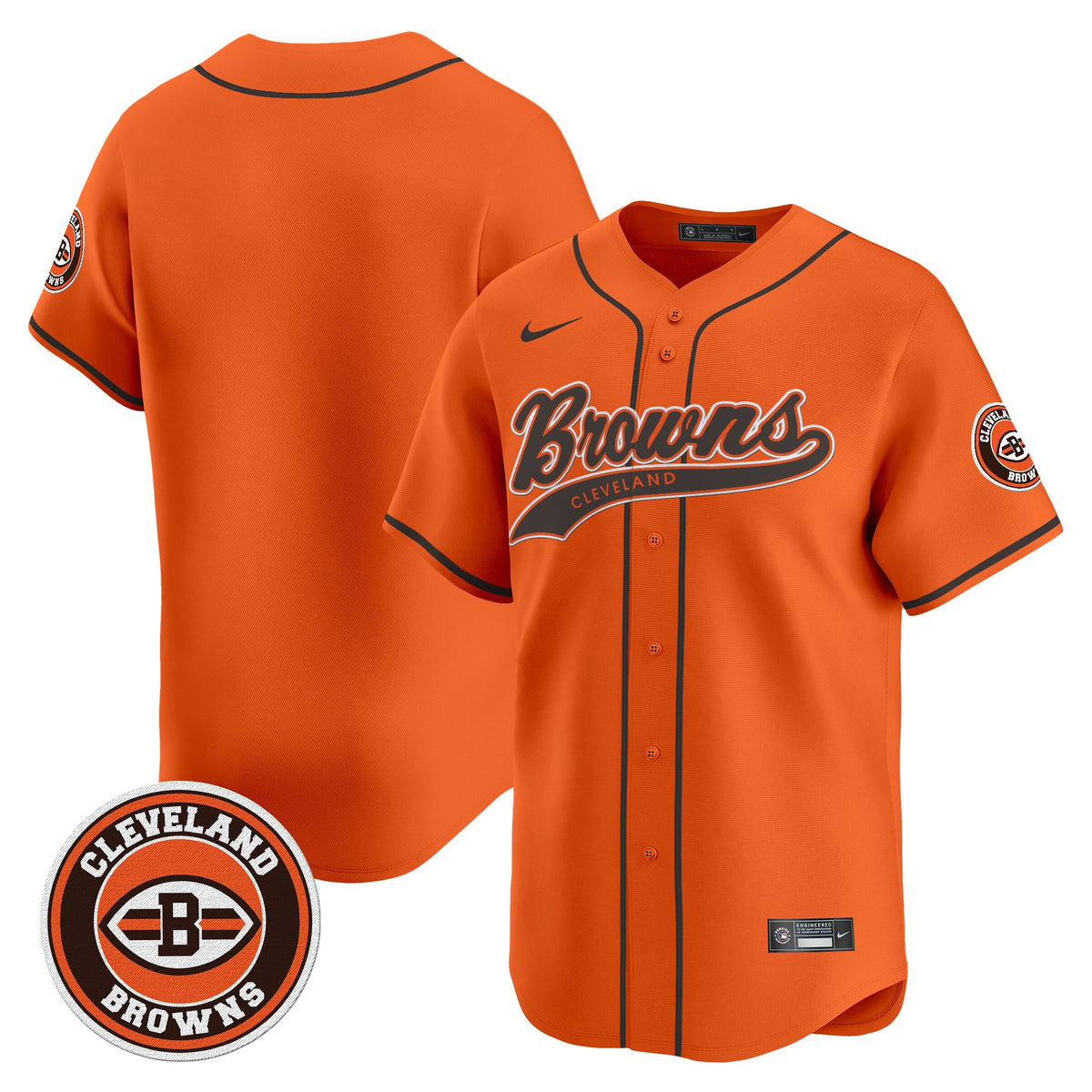 Men's Cleveland Browns 2025 Vapor Premier Limited Jersey - All Stitched