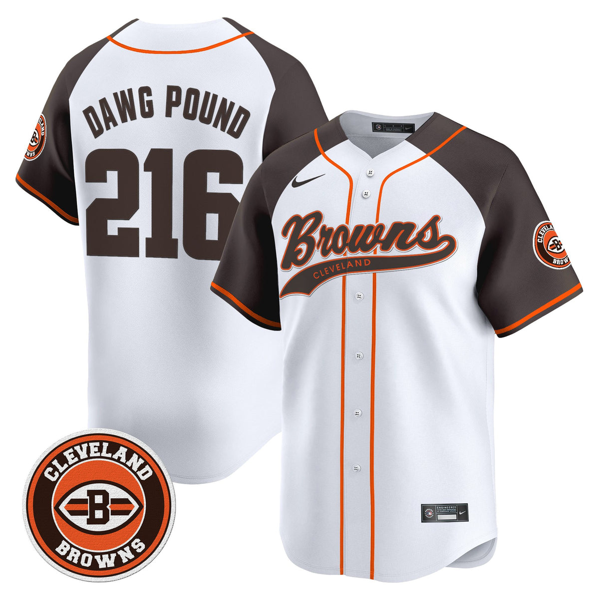 Men's Cleveland Browns 2025 Vapor Premier Limited Jersey - All Stitched