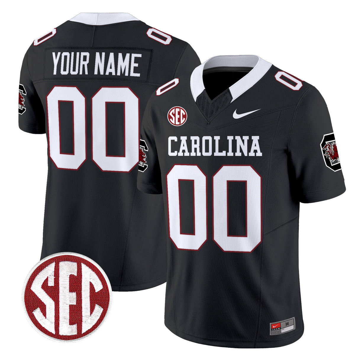 South Carolina Gamecocks 1980 Throwback Vapor Limited Custom Jersey – Rebrand 2026 – All Stitched
