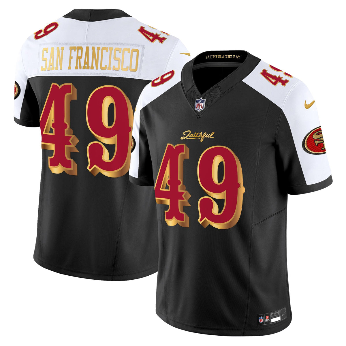 Men's San Francisco 49ers 2025 “Rivalries” Vapor Limited Jersey - All Stitched