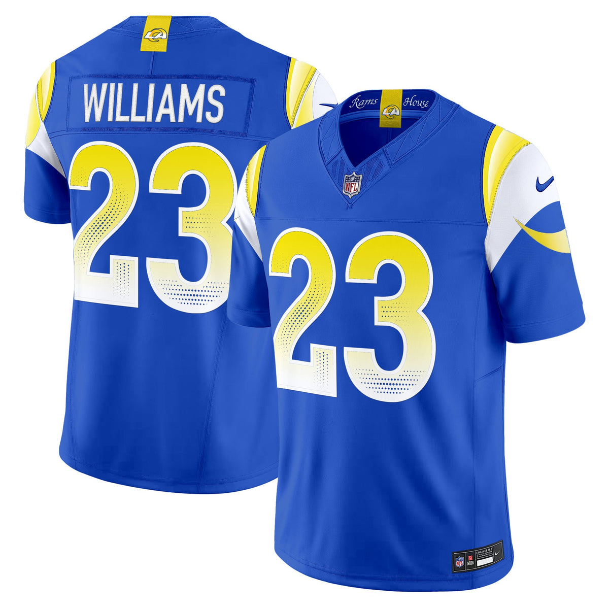 Men's Los Angeles Rams 2025 "Rivalries" Vapor Limited Jersey - All Stitched