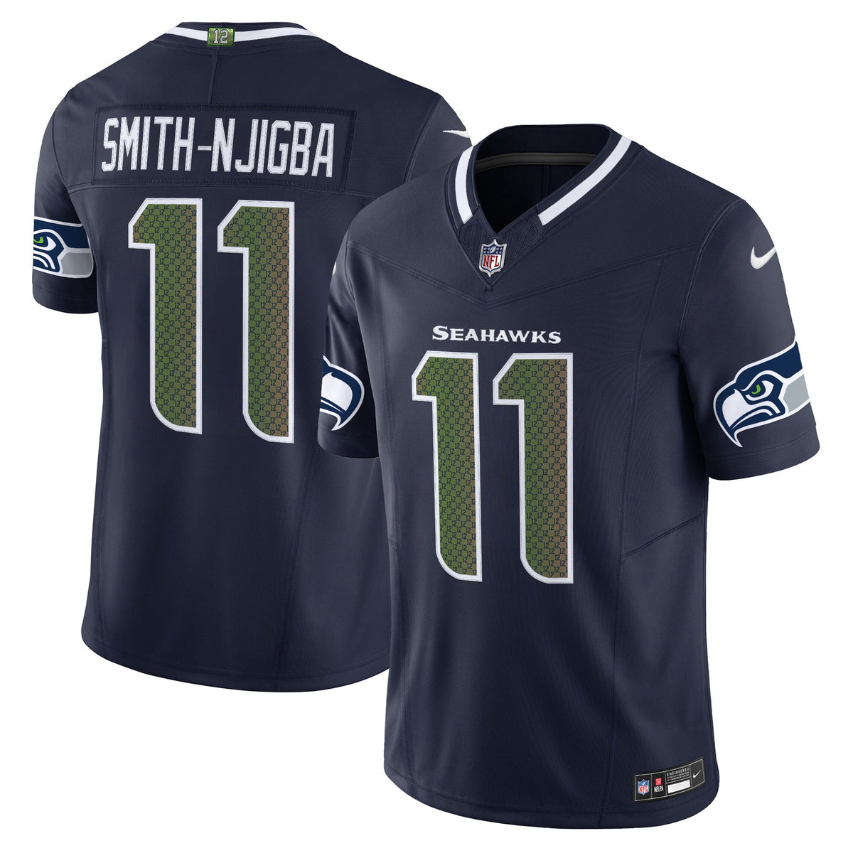 Men's Seattle Seahawks 2025 "Rivalries" Vapor Limited Jersey - All Stitched