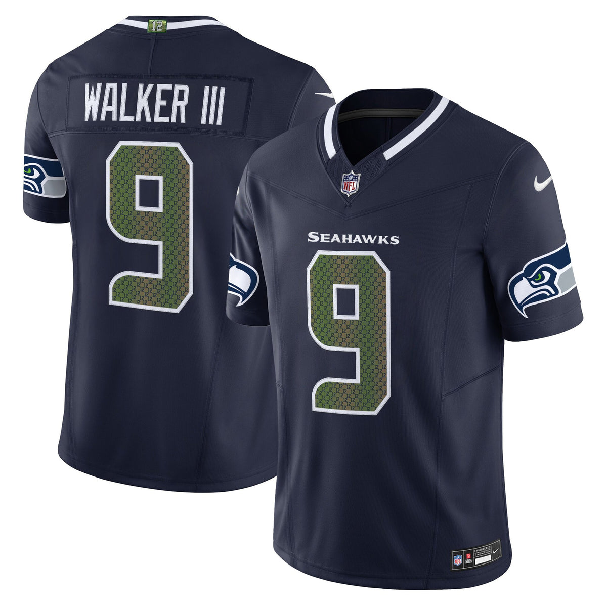 Men's Seattle Seahawks 2025 "Rivalries" Vapor Limited Jersey - All Stitched
