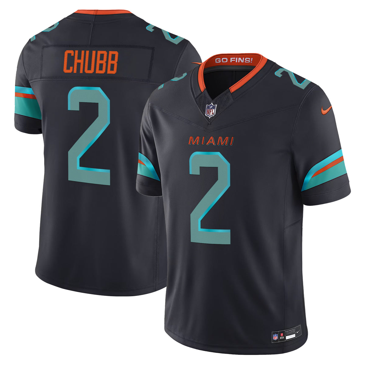Men's Miami Dolphins 2025 "Rivalries" Vapor Limited Jersey - All Stitched