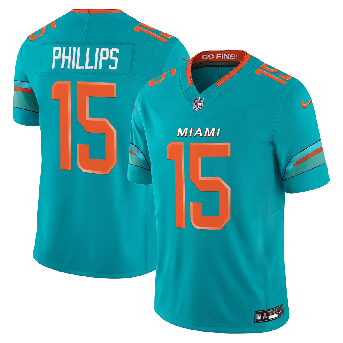 Men's Miami Dolphins 2025 "Rivalries" Vapor Limited Jersey - All Stitched