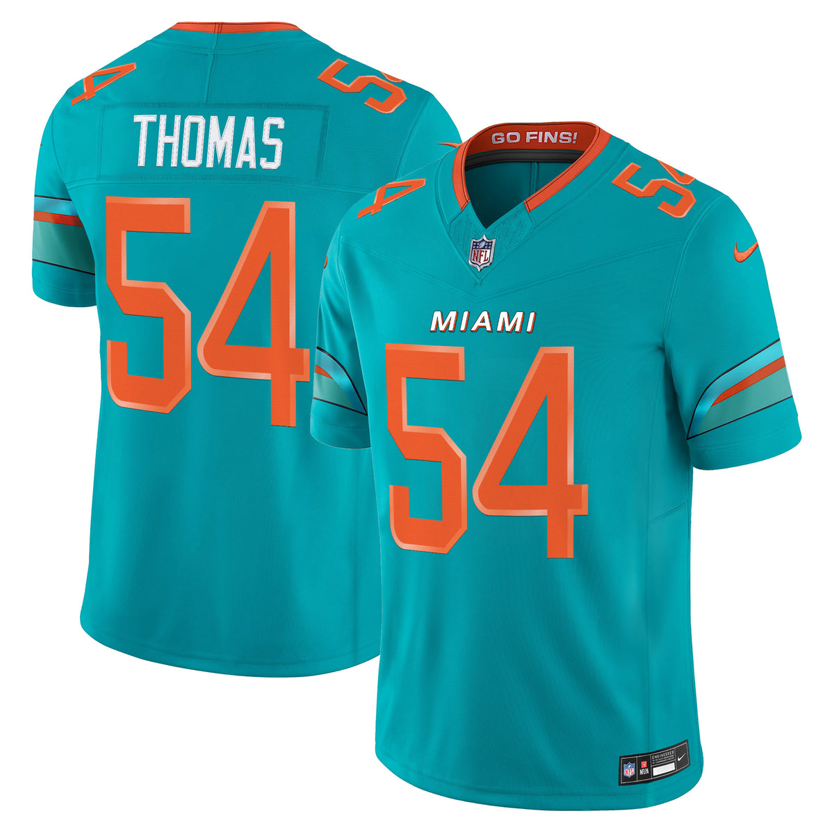 Men's Miami Dolphins 2025 "Rivalries" Vapor Limited Jersey - All Stitched