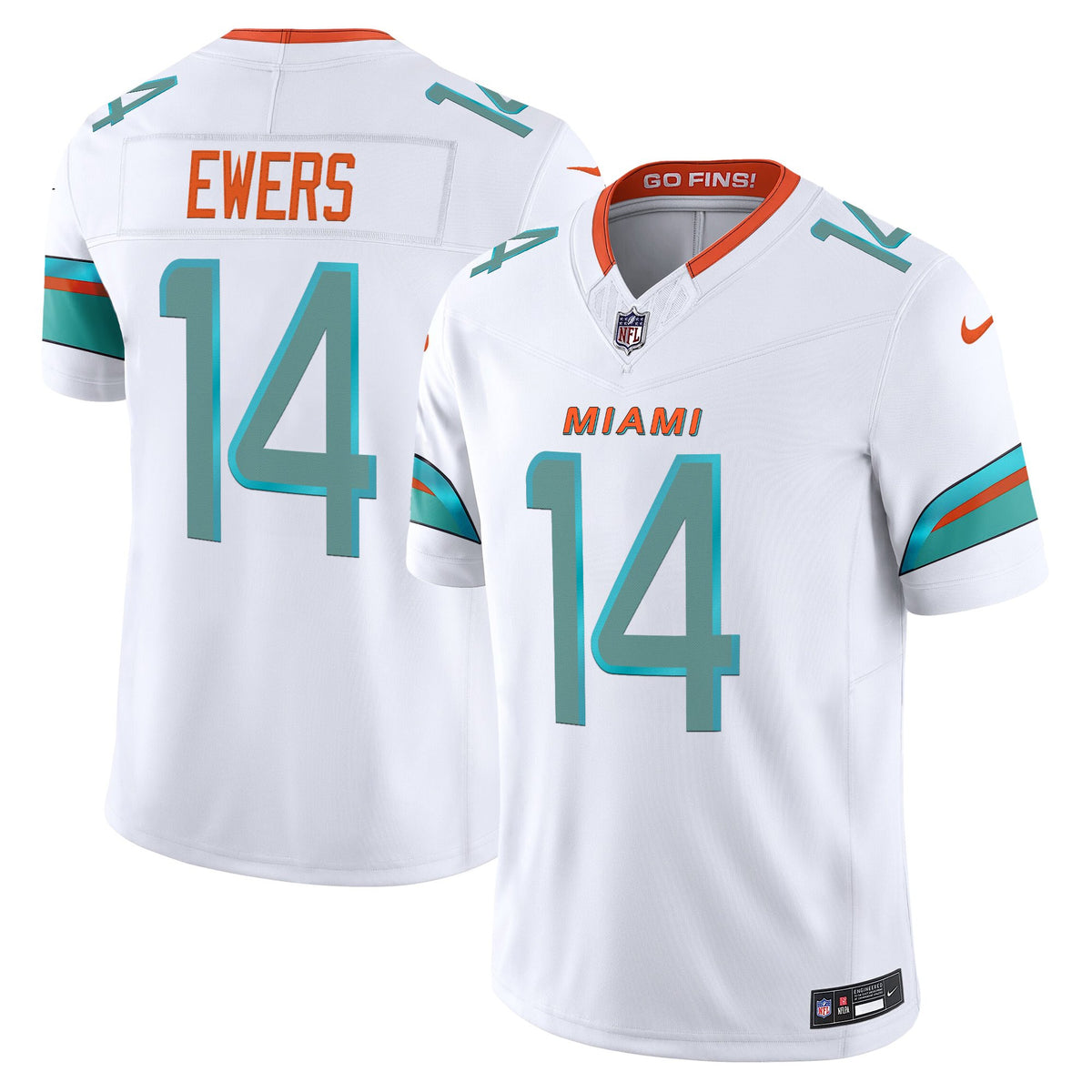 Men's Miami Dolphins 2025 "Rivalries" Vapor Limited Jersey - All Stitched