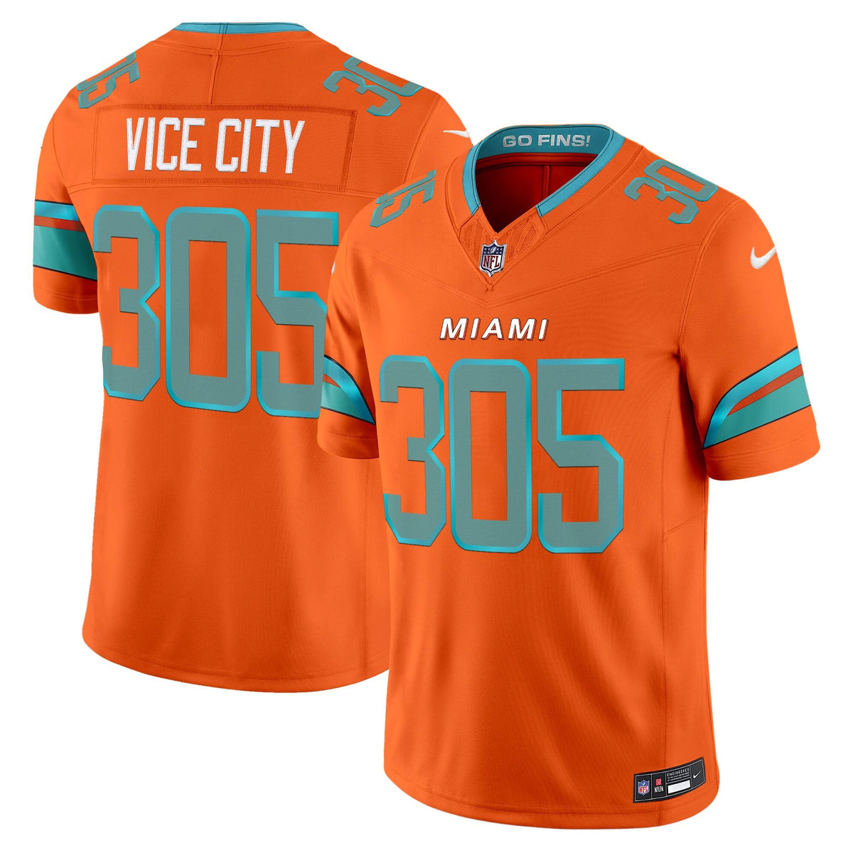 Men's Miami Dolphins 2025 "Rivalries" Vapor Limited Jersey - All Stitched