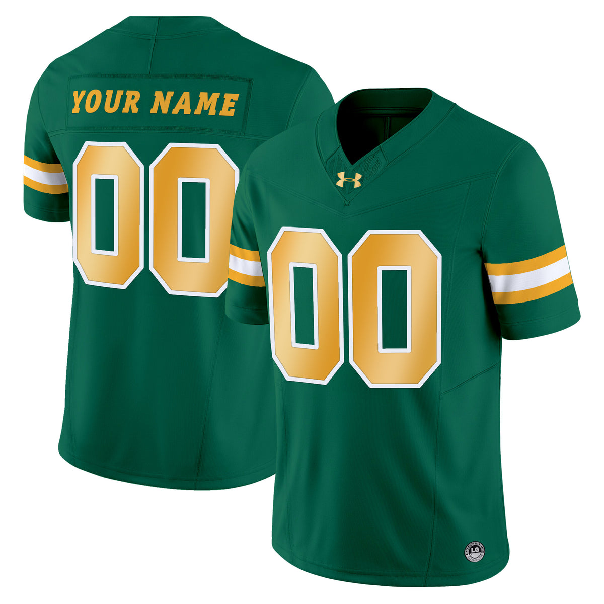 North Dakota State Bison Vapor Limited Custom Jersey - All Stitched