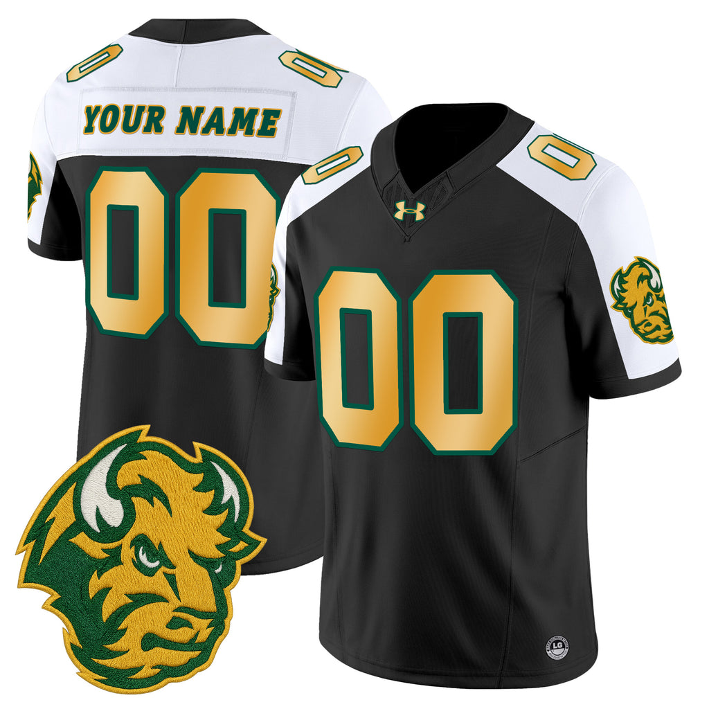 North Dakota State Bison Vapor Limited Custom Jersey - All Stitched