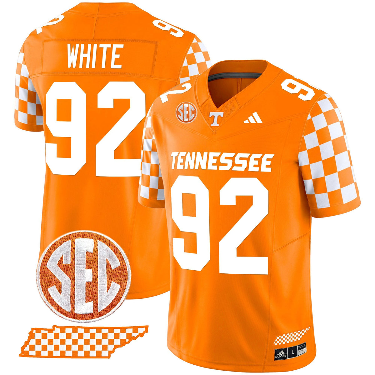 Men's Tennessee Volunteers 'Rebrand 2026' Checkerboard Vapor Limited Jersey - All Stitched