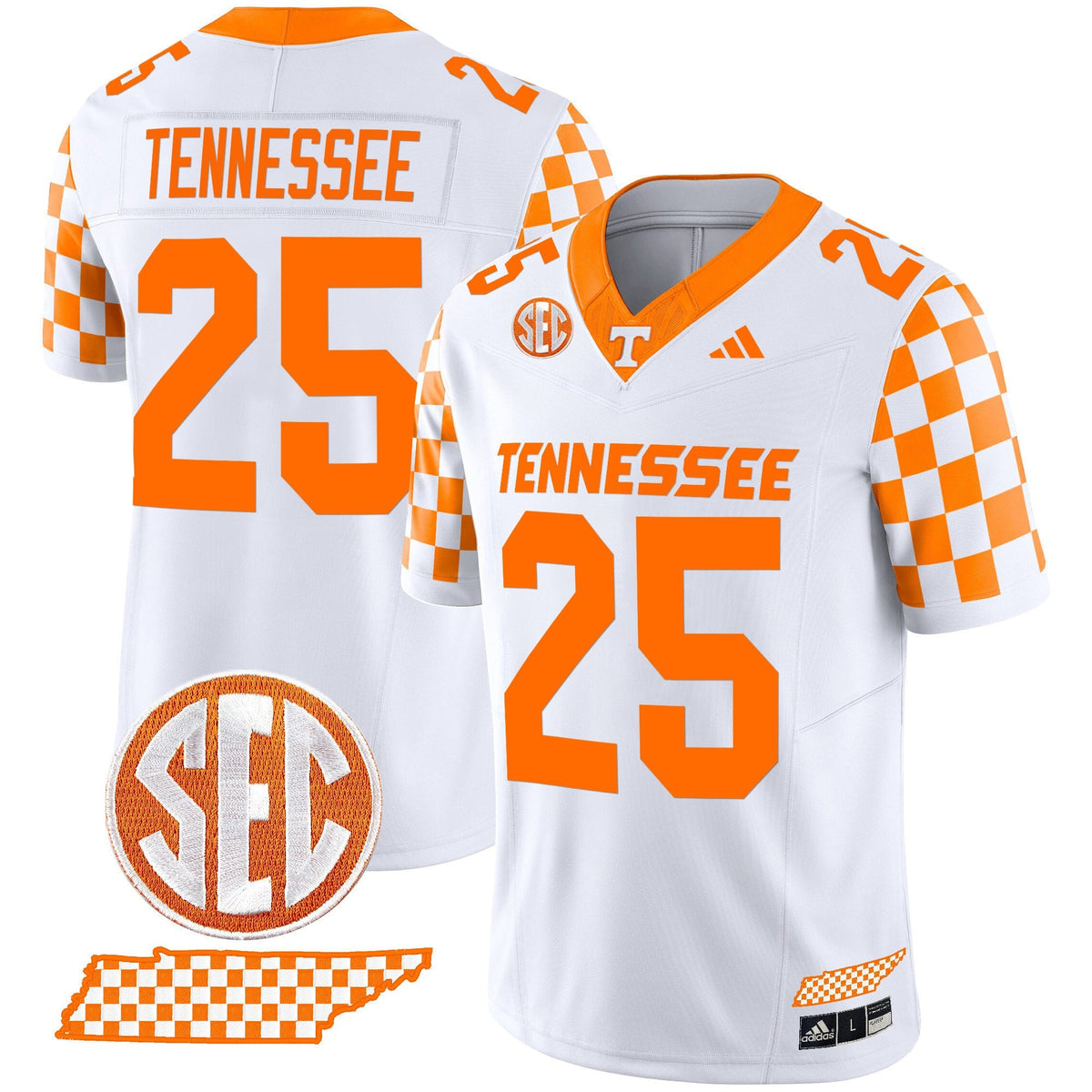 Men's Tennessee Volunteers 'Rebrand 2026' Checkerboard Vapor Limited Jersey - All Stitched