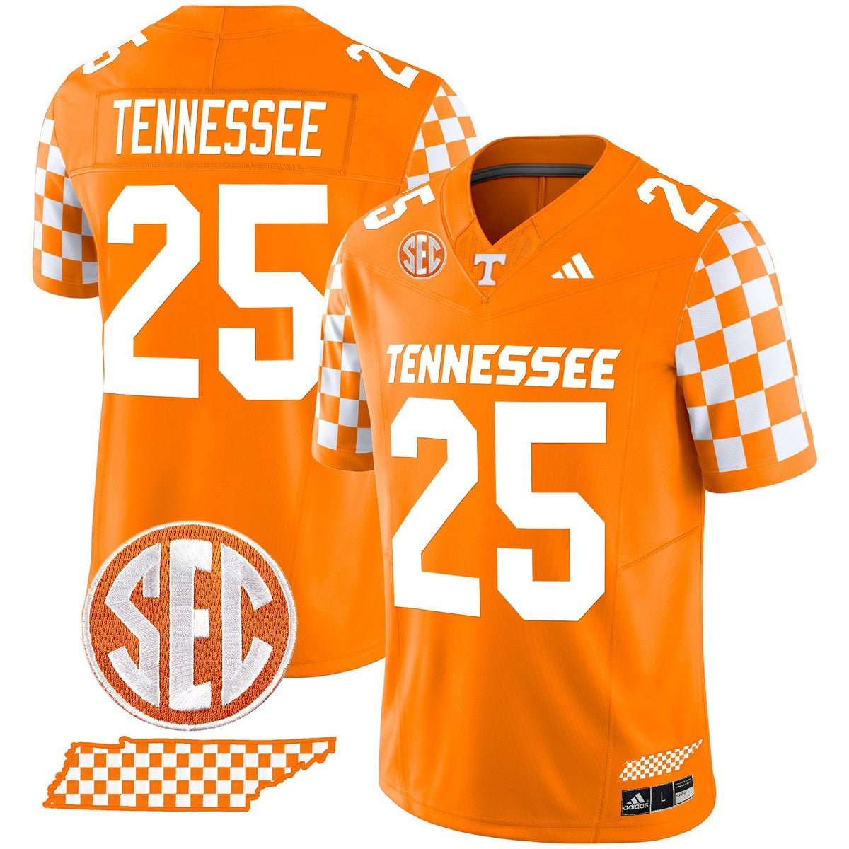 Men's Tennessee Volunteers 'Rebrand 2026' Checkerboard Vapor Limited Jersey - All Stitched
