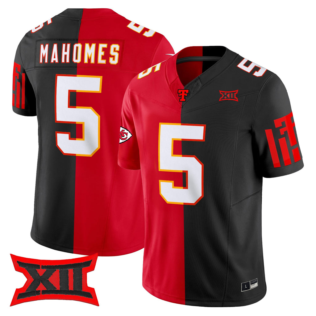 Patrick Mahomes Split Vapor Limited Jersey - All Stitched