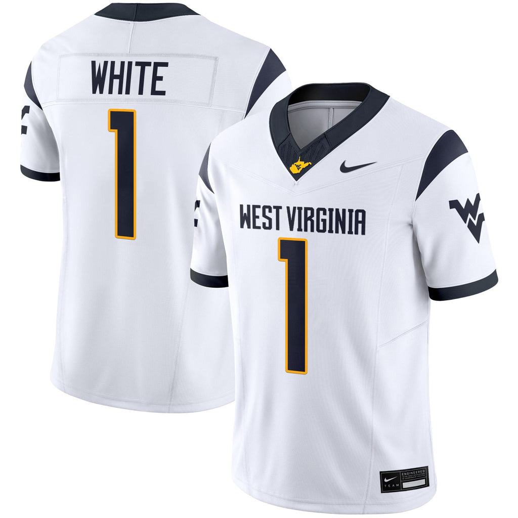 Men's West Virginia Mountaineers 2025 Vapor Limited Jersey - All Stitched
