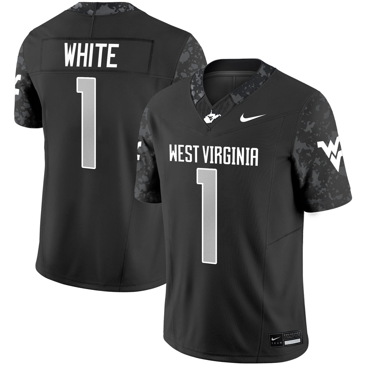 Men's West Virginia Mountaineers 2025 Vapor Limited Jersey - All Stitched