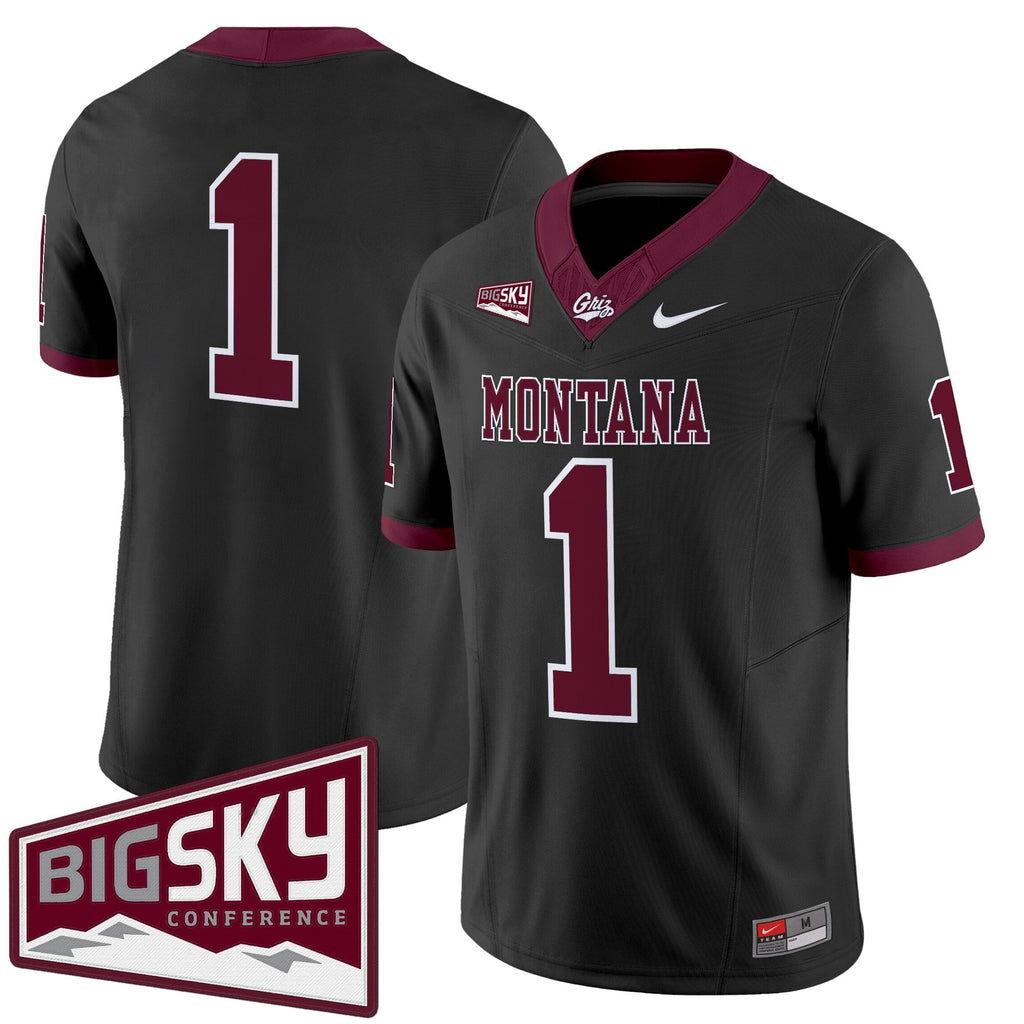Men's Montana Grizzlies 2025 Vapor Limited Jersey - All Stitched