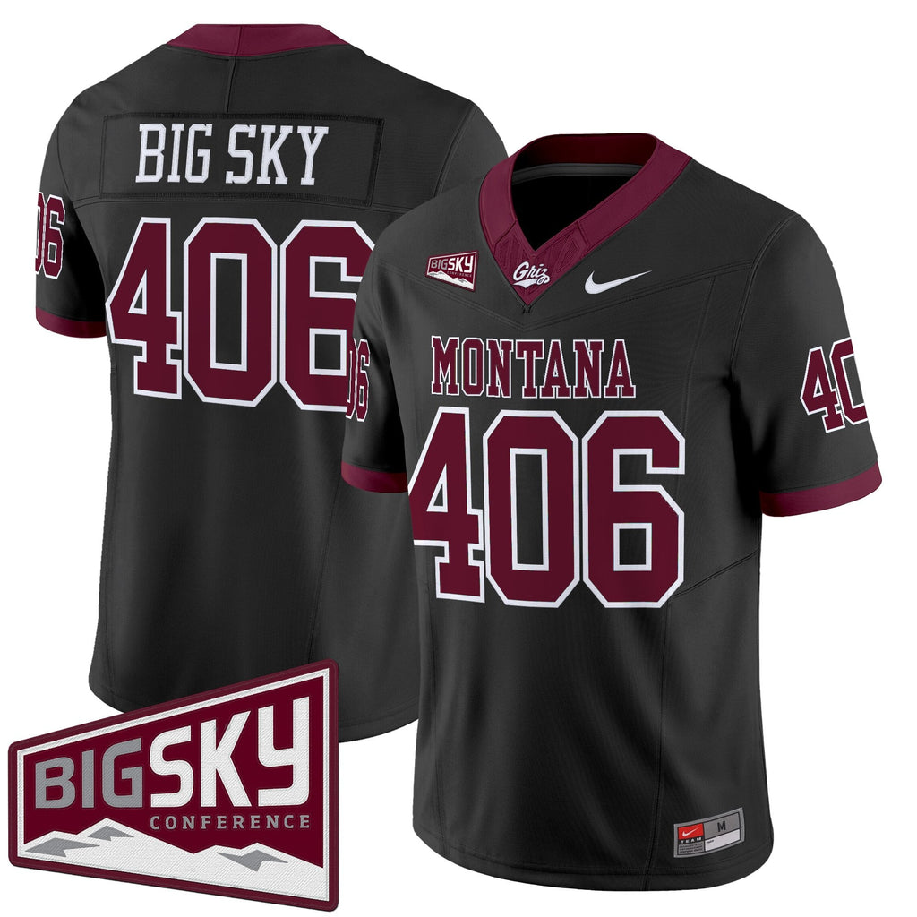 Men's Montana Grizzlies 2025 Vapor Limited Jersey - All Stitched