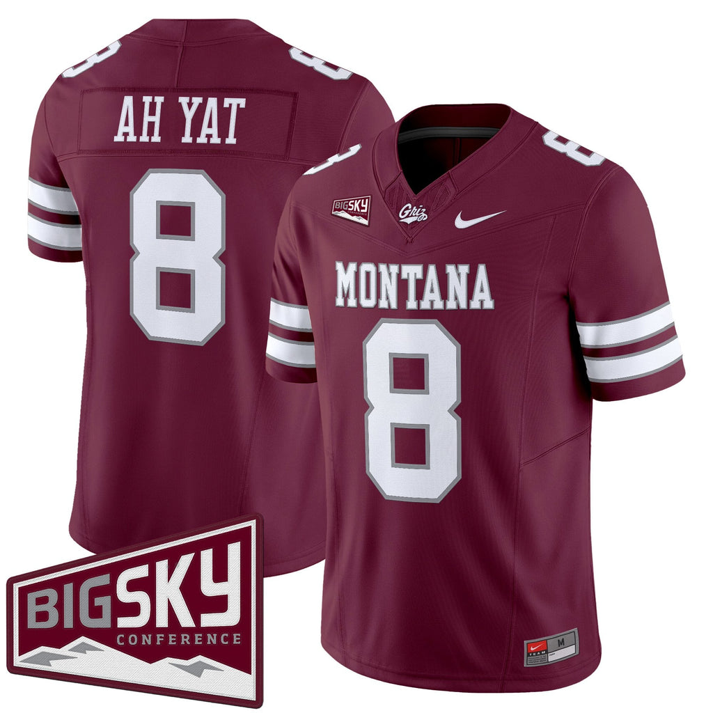 Men's Montana Grizzlies 2025 Vapor Limited Jersey - All Stitched