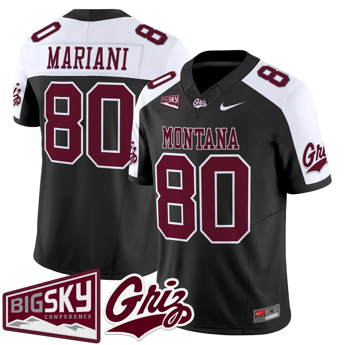 Men's Montana Grizzlies 2025 Vapor Limited Jersey - All Stitched