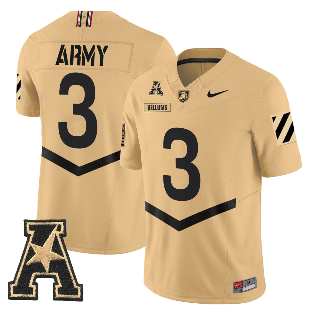 Men's Army Black Knights 2025 Vapor Limited Jersey - All Stitched