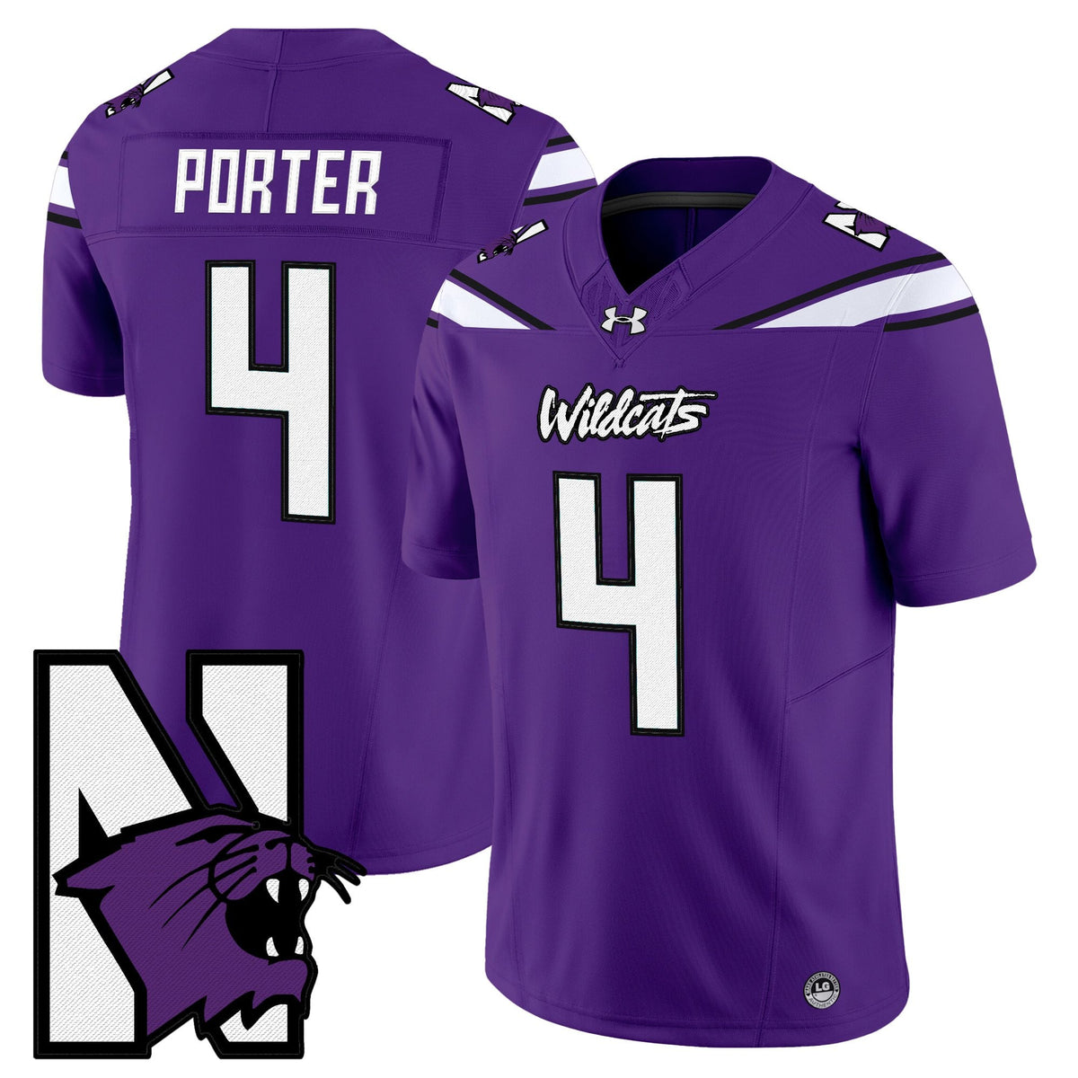 Men's Northwestern Wildcats Honoring ’95 Vapor Limited Jersey - All Stitched