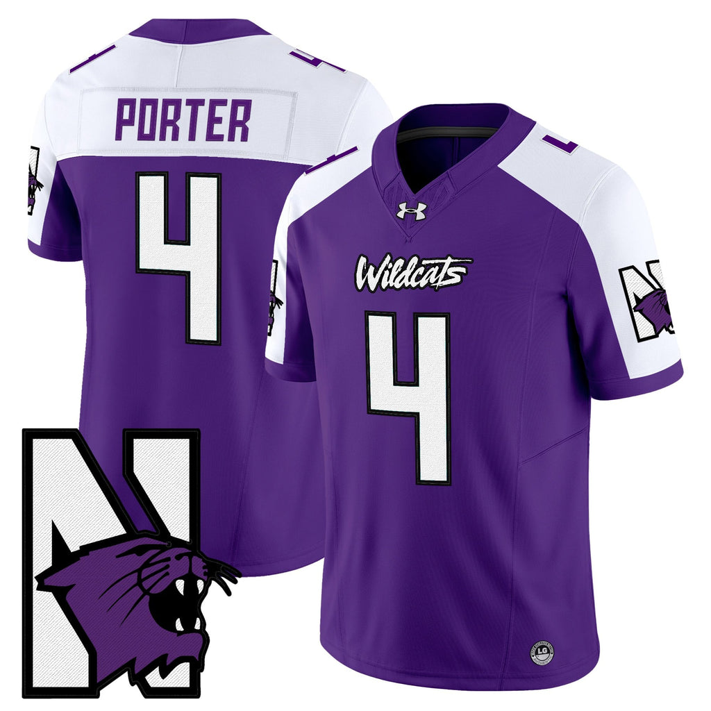 Men's Northwestern Wildcats Honoring ’95 Vapor Limited Jersey - All Stitched