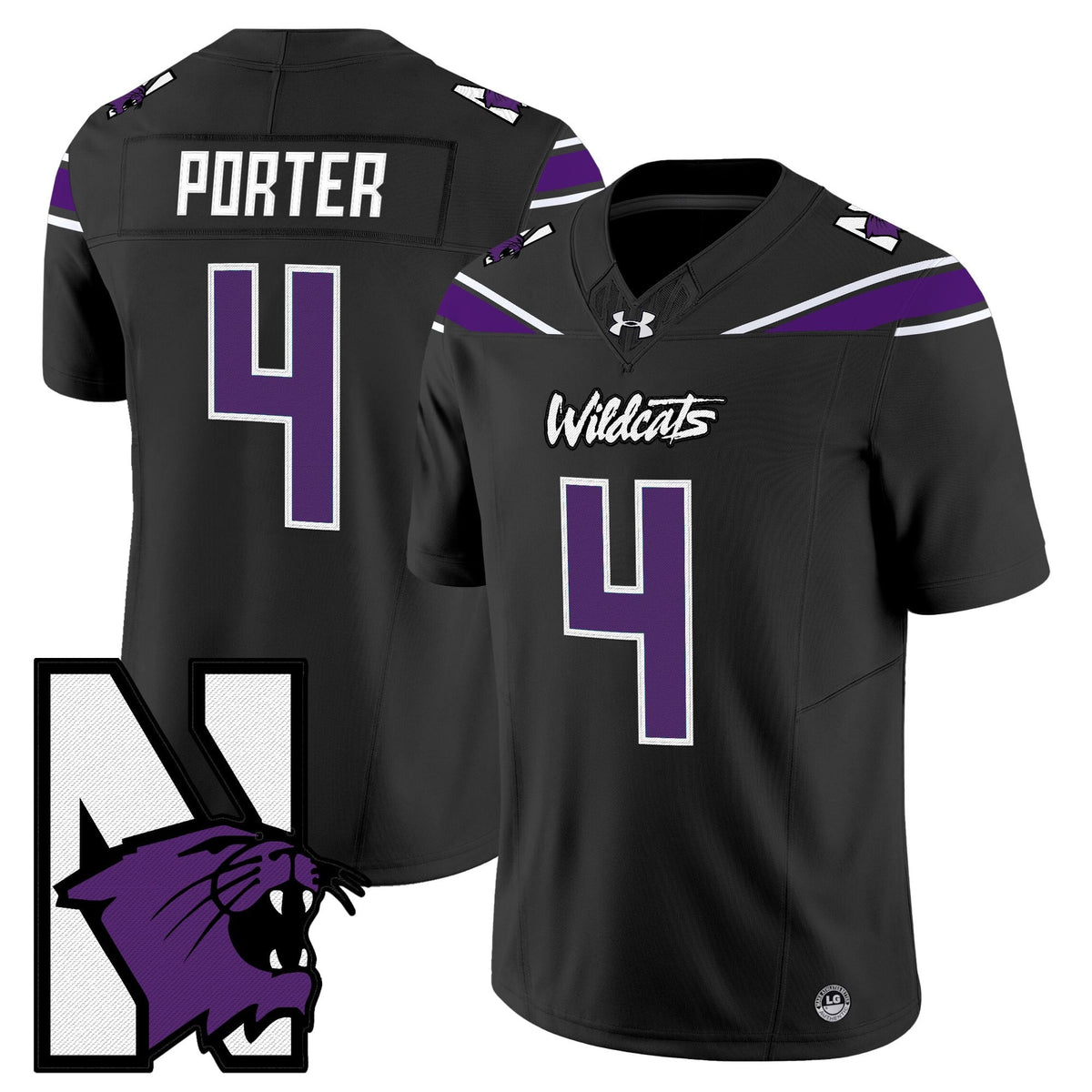 Men's Northwestern Wildcats Honoring ’95 Vapor Limited Jersey - All Stitched